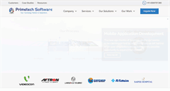 Desktop Screenshot of primetechsoftware.com