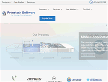 Tablet Screenshot of primetechsoftware.com